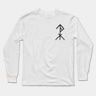 Rune of protection by Odin, Thor and Tyr Long Sleeve T-Shirt